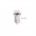 Uxcell M3 304 Stainless Steel Rivet Nuts Flat Head Insert 20 Pcs