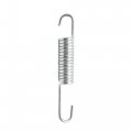 Uxcell 2pcs Motorcycle Foot Bracket Kickstand Return Spring Side Stand Silver Tone Metal For Suzuki Gs125 Gn125