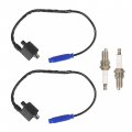 Labwork 2 Pcs Lgnition Coil Pack Replacement For Kawasaki Brute Force 750 Kvf750 2008-2022 21121-0721 21121-0039 21130-1071