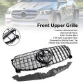 Front Bumper Grille Upper Center Grill Fit For Mercedes-benz Gle-class W167 2020-2022 Standard Version Only