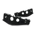 Front Bumper Cover Support Pair For Toyota Corolla 2011 2012 2013 Driver And Passenger Side Plastic Replacement To1042114 