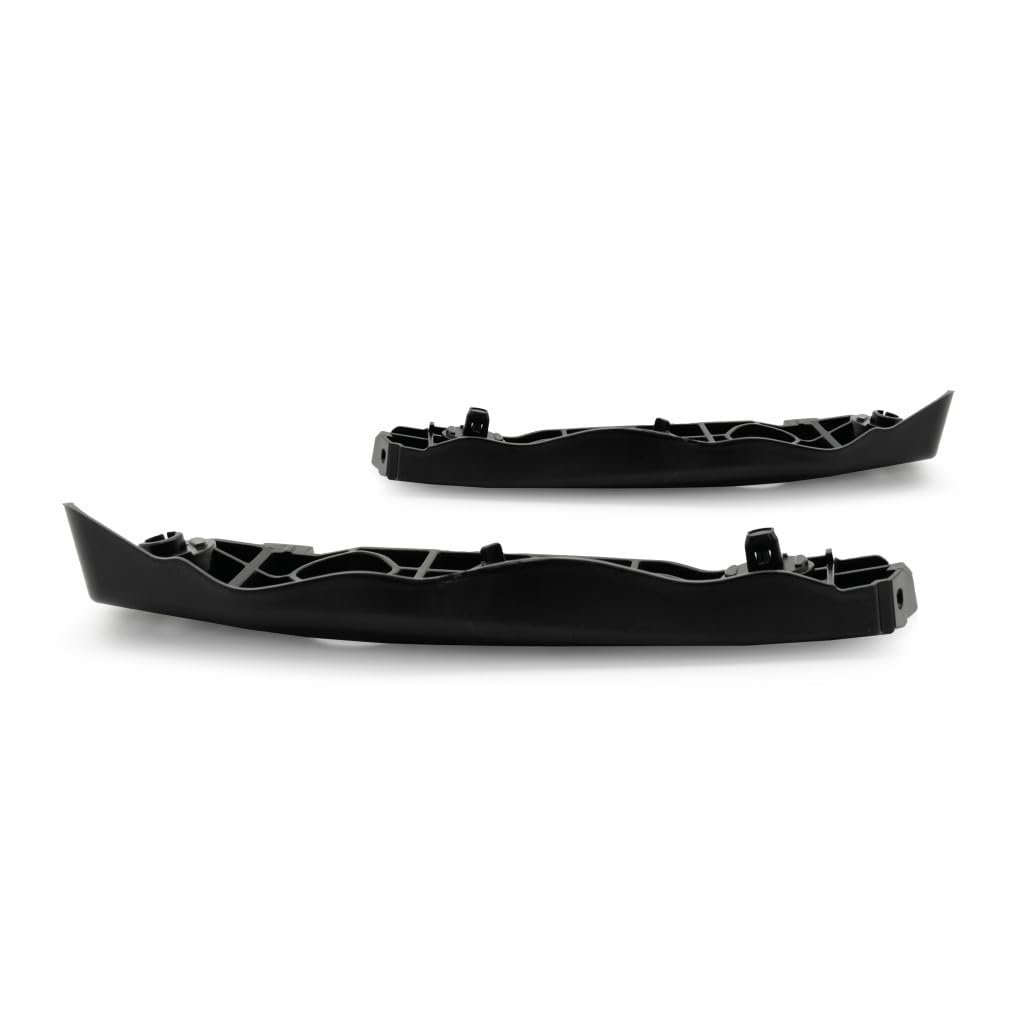 Front Bumper Cover Support Pair For Toyota Corolla 2011 2012 2013 Driver And Passenger Side Plastic Replacement To1042114