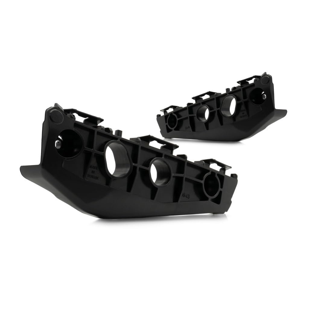 Front Bumper Cover Support Pair For Toyota Corolla 2011 2012 2013 Driver And Passenger Side Plastic Replacement To1042114