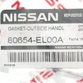 Genuine Nissan Parts Lt Handle Bezel Gasket 80654-el00a