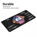 6x12 Inch License Plate Cover Aluminum Israeli Blood Inside Me Car Tag For Women Men Vanity Gifts