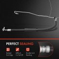 A-premium Power Steering Pressure Hose Line Assembly Compatible With Honda Cr-v Crv 2007 2008 2009 2010 2011 2 4l Pump To Rack