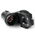 Jetuplusllc Multi-tow 7 Blade And 4 Flat Trailer Plug Wiring Connector Replace 40975 