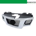 Munirater Front Grille Chrome And Black Mesh Upper Grill Replacement For Nv200 2013-2021 623123lm0h