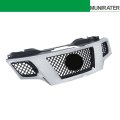 Munirater Front Grille Chrome And Black Mesh Upper Grill Replacement For Nv200 2013-2021 623123lm0h