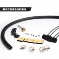 G-plus 6 Row An6 Radiator Remote Aluminum Transmission Engine Oil Cooler Hose Mounting Kit