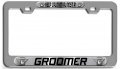 Keep Calm I Am Almost A Groomer 3d Metal License Plate Frame Universal Fit For Auto Suv And Truck 12 In X 6 Heavy Duty Tag 