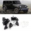 Fydun Car Styling Top Roof Round Hole Screws Kit Set Auto Accessory Fit For Jeep Wrangler Jk Jl 2-door