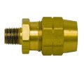 Tectran 106-8 Hose Fitting Brass Reusable 1 2 I D 3 8 Pipe Thread Pack Of 5 