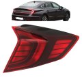 Right Tail Light Replacement For Hyundai Sonata Se Sel 2020 2021 2022 Brake Lamp Passenger Side 92402l0000 Hy2805167 