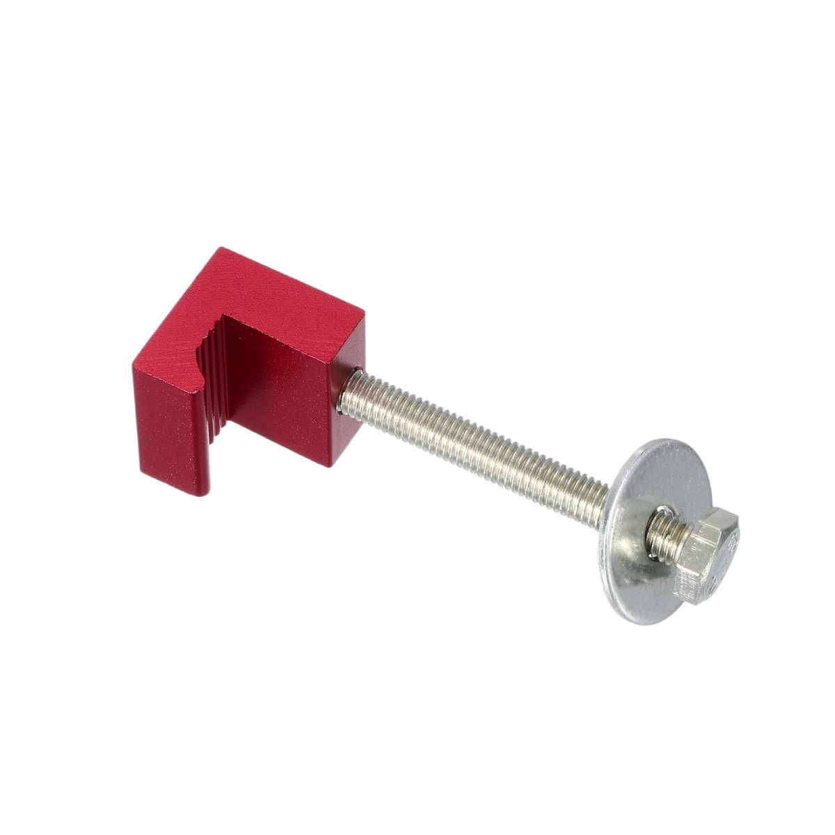 J Hook Crossover Aluminum Truck Toolbox Mounting Kit Pickup Tool Box Mount Tie Down With Fastening Nut Anodized Surface Red 1