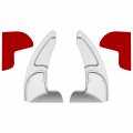 Steering Wheel Shift Paddle Extended Shifter Trim Cover For Dodge Challenger Charger Durango Rt Scat Pack 2015-2020 Jeep Grand 