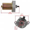 Caltric Starter Compatible With Yamaha 99999-04128-00 43d-h1800-00-00 43d-h1800-01-00