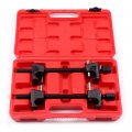 Universal Macpherson Struts Coil Spring Compressor Tool Set With Carry Case Carbon Steel Construction 4 In To 14 Jaw Opening 