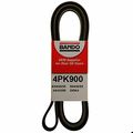 4pk900 Serpentine Belt 4 Ribs X 35 5 In Or 900 Mm Fits Chrysler Cirrus Dodge Caravan Honda Accord Hyundai Accent Mercedes Benz 