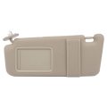 Driver Side Sun Visor 74320-0t022-a1 For Toyota Venza 2009 To 2016 With Sunroof Beige Left Interior Shade Replacement 