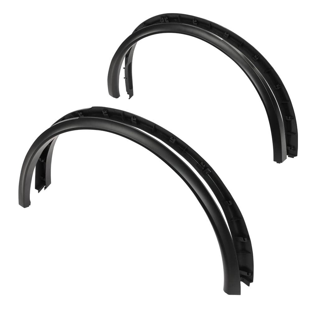 Fender Flare Cover Wide Body For Tesla Model Y 20 2021 2022 2023 2024i 0 57 Wider Front 0 6 Rear Driver Passenger Side Paint