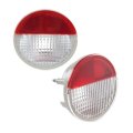 Backup Light Assembly Pair For Gmc Envoy 2002 2009 Xl 2006 And Pontiac Solstice 2010 Inner Capa Certified Gm2882102c 15000128 