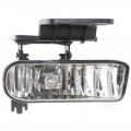 Chevy Silverado 3500 Fog Light Assembly 2001 2002 Passenger Side W Bracket Rectangular Capa Gm2593113 10368477 