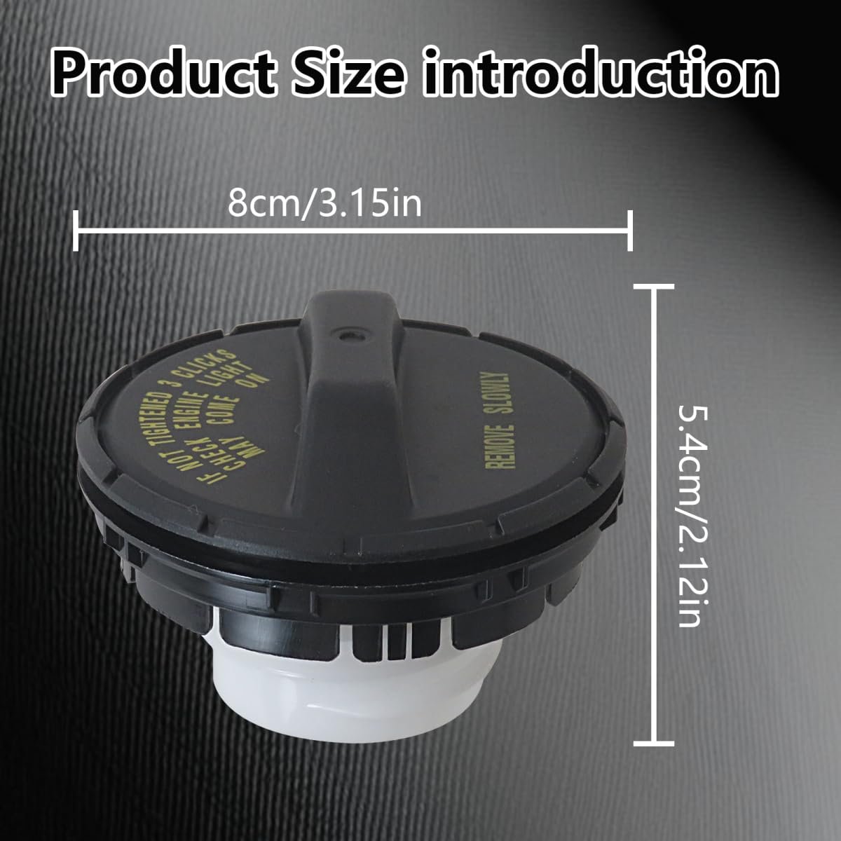 17670s5aa32 Gas Cap Fuel Tank For 2001-2006 Honda Insight Base Hatchback 2 Door Replaces 17670-s5a-a32
