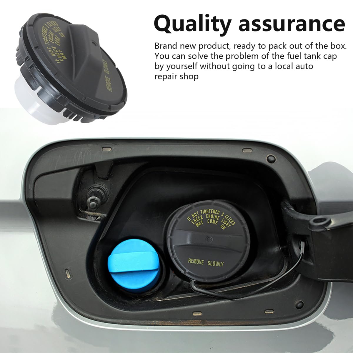 17670s5aa32 Gas Cap Fuel Tank For 2001-2006 Honda Insight Base Hatchback 2 Door Replaces 17670-s5a-a32