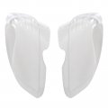 Secosautoparts 1 Pair Left Right Clear Headlamps Lampshade Lens Cover 2048208861 2048208761 Compatible With Mercedes-benz
