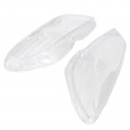 Secosautoparts 1 Pair Left Right Clear Headlamps Lampshade Lens Cover 2048208861 2048208761 Compatible With Mercedes-benz