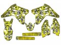 2007 Rmz 450 Jester Yellow Senge Graphics Base Kit For Suzuki 