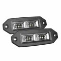 Aaiwa Flush Mount Led Pods 40w 2pcs Off Road Backup Light Bar Driving Lights Fog Lamp For Jeep Bumper Atv Utv Suv Truck Boat 