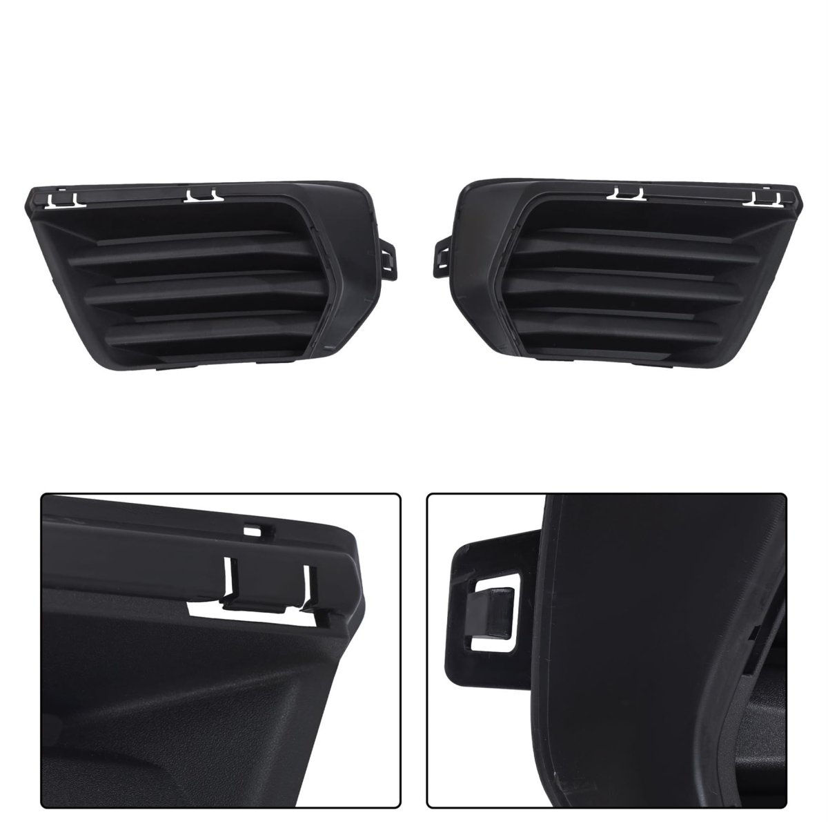 Fog Light Bezel Covers Replacement For Chevy Colorado 2021 2022 Left And Right Side Front Lamp Hole Without 84461435 84461437