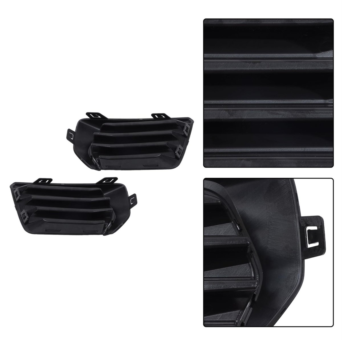 Fog Light Bezel Covers Replacement For Chevy Colorado 2021 2022 Left And Right Side Front Lamp Hole Without 84461435 84461437