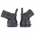 Motoku Engine Upper Radiator Coolant Hose Connector Pipe For Volkswagen Tiguan 2009-2017