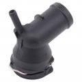 Motoku Engine Upper Radiator Coolant Hose Connector Pipe For Volkswagen Tiguan 2009-2017