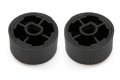 2 Rear Radio Volume Control Knob For 07-13 Compatible With Chevrolet Gmc Silverado Sierra Yukon Cadillac Escalade Dial Tuner