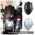 Motorcycle Windshield For Gsx-s750 Windscreen Front Fairing Wind Shield Screen Deflector Visor Protector W Bracket Su Zuki