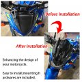 Motorcycle Windshield For Gsx-s750 Windscreen Front Fairing Wind Shield Screen Deflector Visor Protector W Bracket Su Zuki