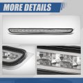 Auto Dynasty High Mount Chrome Housing Led 3rd Third Tail Brake Light Lamp Compatible With Chevy Suburban Tahoe Gmc Yukon Xl