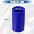 Uxcell 2 75 Id 6 Length 4-ply Reinforced High Temp Straight Coupler Silicone Reducer Hose Blue For Car Intercooler Intake