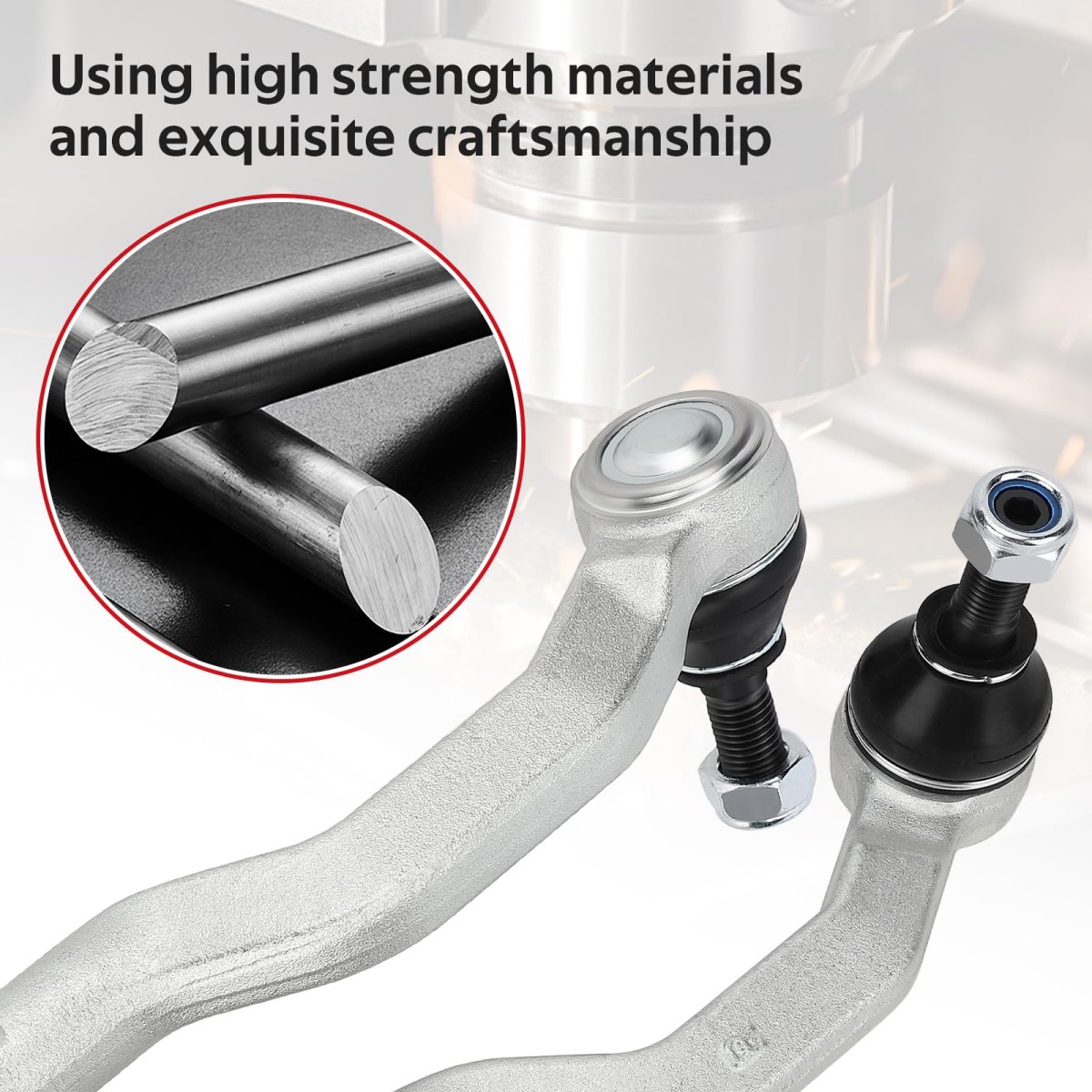 Left And Right Tie Rod Ends For Polaris Rzr Xp Turbo 2017 2021 1000 2019 2024 General 2020