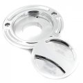 Httmt Mt249-059a- Motorcycle Chrome Keyless Gas Cap Twist Off Fuel Tank Compatible With 2004-2009 Suzuk Gsxr 600 750 2003-2010