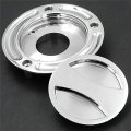 Httmt Mt249-059a- Motorcycle Chrome Keyless Gas Cap Twist Off Fuel Tank Compatible With 2004-2009 Suzuk Gsxr 600 750 2003-2010
