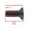 Caltric 4x Wheel Bolt M10x1 5mm Compatible With Polaris Ranger 800 2012 2013 2014