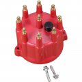 Aip Electronics Red V8 Heavy Duty Performance Ignition Distributor Cap Compatible With 1992-2003 Dodge Pickup Dakota Ram 5 2l 