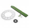 Kawasaki Klx450r Kx450f Green O Ring Chain Sprocket 14 51 116l