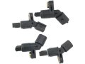 Front And Rear Abs Speed Sensor Kit 4-piece Compatible With 1998-2010 Volkswagen Beetle 