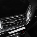 Youtoocar Carbon Fiber Style Car Interior Front Row Air Condition Vent Outlet Cover Compatible With Chevy Trax 2024 Accessories
